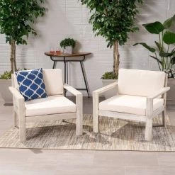 Santa Ana 2pk Acacia Club Accent Chairs Brushed Light Gray - Christopher Knight Home 14 Santa Ana 2pk Acacia Club Accent Chairs Brushed Light Gray - Christopher Knight Home -Outdoor Furniture Store GUEST 009b45a5 5795 4a24 949e d00d92e15867