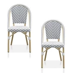 3pc Arna Patio Set With 32" Round Dining Table - MiBasics