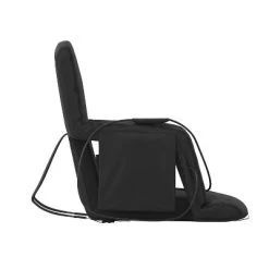 Emma And Oliver Extra Wide Foldable Reclining Heated Stadium Chair With Backpack Straps - Black -Outdoor Furniture Store GUEST 0164d11f 99b5 4b3d a1a0 04f0e5d8223f