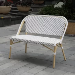 Alertis Patio Wicker Bench - MiBasics -Outdoor Furniture Store GUEST 018c855e e8de 47cb bfd5 c21d52455721