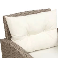 4pc Wicker Patio Sectional Seating Set With Cushions - Beige/Brown - GODEER -Outdoor Furniture Store GUEST 02266e63 400f 4f69 b0b0 b8ba468ee152 1
