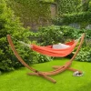 Wood Frame Free Standing Sling Hammock - Orange - CorLiving -Outdoor Furniture Store GUEST 0312044b 5b25 4644 903f f9527ed0e86b