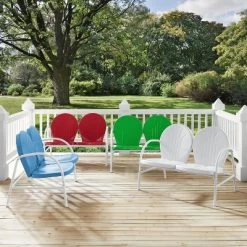 Griffith Outdoor Loveseat - Sky Blue - Crosley -Outdoor Furniture Store GUEST 03d9ab67 168c 410f ae0a e0e16f11f734