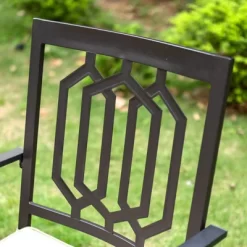 7pc Patio Dining Set With Rectangle Table With 2.6" Umbrella Hole & Padded Swivel Arm Chairs - Captiva Design -Outdoor Furniture Store GUEST 05eaa91c 5d6a 40e3 bebd ba15cd2e3b12