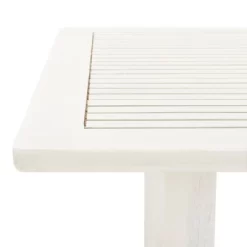 Pate 3pc Bistro Set - White/Navy - Safavieh -Outdoor Furniture Store GUEST 06067c66 dc48 4c68 a3d3 15418365cf11