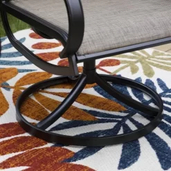 7pc Metal Patio Dining Set With 60"x37" Rectangular Metal Table & Padded Swivel Chairs - Captiva Designs 16 7pc Metal Patio Dining Set With 60"x37" Rectangular Metal Table & Padded Swivel Chairs - Captiva Designs -Outdoor Furniture Store GUEST 07ca64eb d7db 46e3 9b12 21388fe024c3