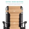Best Choice Products Oversized Padded Zero Gravity Chair, Folding Outdoor Patio Recliner W/ Headrest, Side Tray -Outdoor Furniture Store GUEST 07ef8b1d 4976 4c8c 9759 0aa3eaca947e