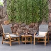 Auburn Teak Outdoor Lounge Chair - Cambridge Casual
