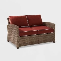 Bradenton Outdoor Wicker Loveseat - Crosley -Outdoor Furniture Store GUEST 08a36acd f9f4 4069 8550 4c2272224b7c