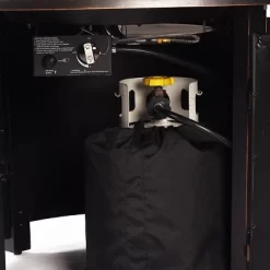 Oakland Living 5pc Deep Seating Aluminum Outdoor Patio Fire Pit Dining Set With 44" Round Fire Table & Swivel Rocking Chairs Copper -Outdoor Furniture Store GUEST 08a687c1 5521 4c76 a295 4117aba27248