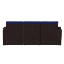 Flash Furniture Seneca Faux Rattan Sofa With All-Weather Cushions -Outdoor Furniture Store GUEST 08ff456a c5a1 4b42 a9ed 3332860a5155