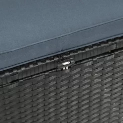 6pc Wicker Patio Conversation Set With Glass Table Ottomans & Cushions - Black/Dark Gray - GODEER 28 6pc Wicker Patio Conversation Set With Glass Table Ottomans & Cushions - Black/Dark Gray - GODEER -Outdoor Furniture Store GUEST 09775bfa 55e4 4c5c 8faf f6e2a481326e