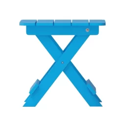 Emma And Oliver Portable Folding HDPE Adirondack Side Table For Indoor/Outdoor Use -Outdoor Furniture Store GUEST 09e5fc78 7230 406f b3cb 99de87ac4d67