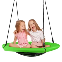 Costway 40'' Nest Tree Swing Outdoor Round Swing For Backyard BlueGreen -Outdoor Furniture Store GUEST 0a72870c 0d80 43ce ba2a 484027e6ce1f