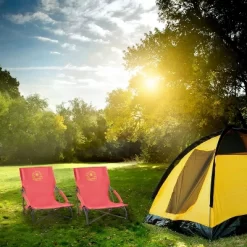 Maui And Sons Comfort Sling Back Bag Beach Camping Picnic Chair Coral -Outdoor Furniture Store GUEST 0ab2b43a 344f 4d41 81c9 4e215c4b280a