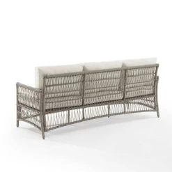 Thatcher Outdoor Steel Sofa Creme/Driftwood - Crosley 17 Thatcher Outdoor Steel Sofa Creme/Driftwood - Crosley -Outdoor Furniture Store GUEST 0b3f3b16 2879 4df9 a9ec 168f3253b1ef