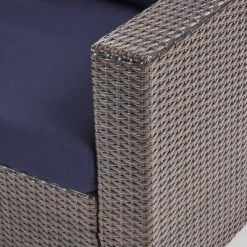 10pc Santa Rosa Wicker Patio Seating Sectional Set With Sunbrella Cushions Brown - Christopher Knight Home -Outdoor Furniture Store GUEST 0b64a8cb 4699 4f98 bded 85ac56a55472