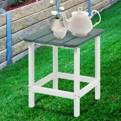 Aoodor Adirondack Square Outdoor Side Table 19-Inch -Outdoor Furniture Store GUEST 0c9d2322 c20c 46b4 aec2 1d241aa1ff05