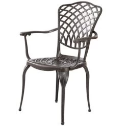 Kinger Home 2-Piece Outdoor Patio Chairs Set For 2, Cast Aluminum Patio Furniture Chairs, Patio Seating, Bronze -Outdoor Furniture Store GUEST 0de7659e 8b43 4281 8afc 3d75db83afd3