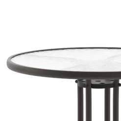 Flash Furniture Bellamy 31.5'' Round Tempered Glass Metal Table 18 Flash Furniture Bellamy 31.5'' Round Tempered Glass Metal Table -Outdoor Furniture Store GUEST 0e893922 f3a5 4bed 81dc 486b2cd243d0