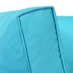 5pc Wicker Patio Sectional Seating Set With Cushions - Espresso/Blue - GODEER 22 5pc Wicker Patio Sectional Seating Set With Cushions - Espresso/Blue - GODEER -Outdoor Furniture Store GUEST 0feb523a a942 45f9 87e5 7b59f3e255fa 1