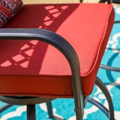 5pc Outdoor Set With Swivel Stools & Cushions & Square Metal Table - Captiva Designs 17 5pc Outdoor Set With Swivel Stools & Cushions & Square Metal Table - Captiva Designs -Outdoor Furniture Store GUEST 0ffc6c64 c3ee 4214 bbec 0bee0370d3a8 2