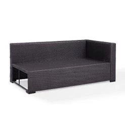 Biscayne Loveseat With Mocha Cushions Brown - Crosley -Outdoor Furniture Store GUEST 10338cde 775d 4650 b0e9 b592ca6c5b2e 1