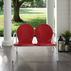 Griffith Outdoor Loveseat - Bright Red - Crosley 11 Griffith Outdoor Loveseat - Bright Red - Crosley -Outdoor Furniture Store GUEST 10476839 19d4 49a4 bc77 67cbdd79d181