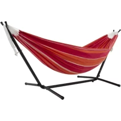 Vivere 9ft Double Cotton Hammock With Stand -Outdoor Furniture Store GUEST 11a68ce4 7c82 4579 ad63 5bd3bdf8b61f