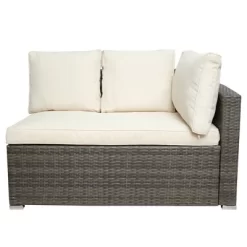 7pc Wicker Patio Seating Set With Cushions & Storage Box - Gray/Beige - GODEER 19 7pc Wicker Patio Seating Set With Cushions & Storage Box - Gray/Beige - GODEER -Outdoor Furniture Store GUEST 1204478a e913 450a 9c78 b4850490a1f4