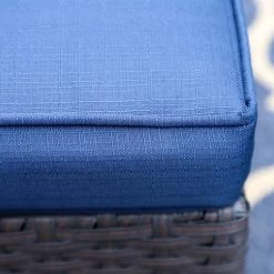 2pk Outdoor Rattan Ottomans With Cushions - Captiva Designs -Outdoor Furniture Store GUEST 13dfcf36 f2fc 494c 8d5a 698bec5e6a0a