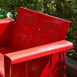 Bates Outdoor Loveseat Glider - Bright Red - Crosley -Outdoor Furniture Store GUEST 166acb9e 7cbd 4760 94b3 f9c61567176e