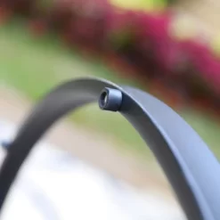 7pc Patio Dining Set With 360 Swivel Chairs With Cushions And 59"x35" Steel Table - Captiva Designs -Outdoor Furniture Store GUEST 16bc9862 0735 441d 8175 ca4ba9e1ed49