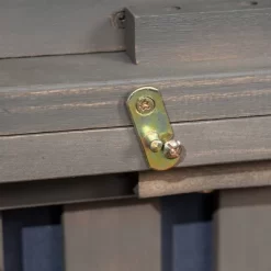 Oana 5pc Acacia Wood V-Shaped Sectional Sofa Set - Gray/Dark Gray - Christopher Knight Home -Outdoor Furniture Store GUEST 16e5ec76 59c7 4166 a8cc 8513b8a0b9fe