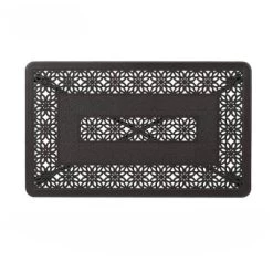 38.6"x23" Rectangular Outdoor Patio Cast Aluminum Coffee Table With Frosted Surface - Captiva Designs -Outdoor Furniture Store GUEST 196d0592 5e58 46d0 a39b eea103943109