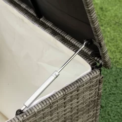 4pc Wicker Patio Sectional Seating Set With Cushions - Gray/Beige - GODEER 32 4pc Wicker Patio Sectional Seating Set With Cushions - Gray/Beige - GODEER -Outdoor Furniture Store GUEST 19ab6cba 819b 441e afcd ebc756e116da