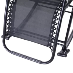 Outsunny Zero Gravity Reclining Rocking Chair, Lounge Rocker, Folding, Pillow, Side Tray, Cup And Phone Holder -Outdoor Furniture Store GUEST 1aa7c591 254c 4790 afc0 103ddb3f9766
