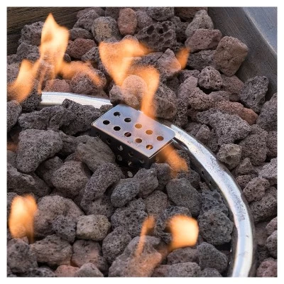 Avondale 3pc All-Weather Wicker Patio Chair Set W/ Fire Pit - Dark Brown - Christopher Knight Home 6 Avondale 3pc All-Weather Wicker Patio Chair Set W/ Fire Pit - Dark Brown - Christopher Knight Home - Image 4