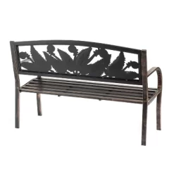 Evergreen Metal Fern Bench -Outdoor Furniture Store GUEST 1b41fc4b 5587 43f2 92b7 7cd3d02dfc97