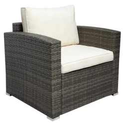 7pc Wicker Patio Seating Set With Cushions & Storage Box - Gray/Beige - GODEER 25 7pc Wicker Patio Seating Set With Cushions & Storage Box - Gray/Beige - GODEER -Outdoor Furniture Store GUEST 1f78c873 a9f3 410d 8cb9 3942e5747459