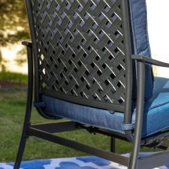 2pc Steel Outdoor Patio Accent Chairs - Lokatse -Outdoor Furniture Store GUEST 1f8d5520 5fea 4122 86d0 af93f1074ad0