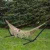 Northlight 31" X 78" Cotton Hammock With Lattice Pattern Tassels - Brown -Outdoor Furniture Store GUEST 21a8d4ac a7ba 4b31 9119 41c19e971e3b