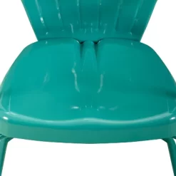 Ridgeland 2pk Outdoor Chairs - Turquoise Gloss - Crosley -Outdoor Furniture Store GUEST 24891de2 af9e 498d a9db c834768c46a7