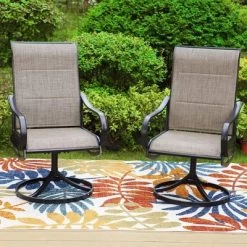 7pc Metal Patio Dining Set With 60"x37" Rectangular Metal Table & Padded Swivel Chairs - Captiva Designs 13 7pc Metal Patio Dining Set With 60"x37" Rectangular Metal Table & Padded Swivel Chairs - Captiva Designs -Outdoor Furniture Store GUEST 24edc63d 8881 4ebc 922d e333bcfa496e