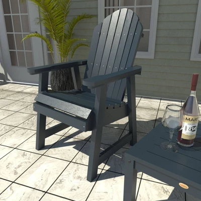 Hamilton 3pc Outdoor Set With Deck Chairs & Adirondack Side Table - Highwood 4 Hamilton 3pc Outdoor Set With Deck Chairs & Adirondack Side Table - Highwood - Image 2