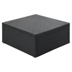 9pc Wicker Patio Sectional Seating Set With Cushions - Black/Beige - GODEER -Outdoor Furniture Store GUEST 284a394b f085 4e6d afcd 898f4aa3ceb3