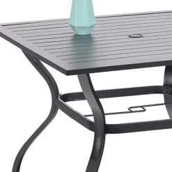 5PC Patio Dining Set With 37" Square Table & Swivel Chairs - Captiva Designs -Outdoor Furniture Store GUEST 285041cd d0ed 4ffc 967c 8deb23bf2a31