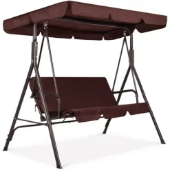 Best Choice Products 2-Person Outdoor Large Convertible Canopy Swing Glider Lounge Chair W/ Removable Cushions 22 Best Choice Products 2-Person Outdoor Large Convertible Canopy Swing Glider Lounge Chair W/ Removable Cushions -Outdoor Furniture Store GUEST 288bf6dd 42ba 417e 8410 42c3c911c6ba