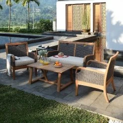 Palma Teak Patio Lounge Chair With Cushion - Cambridge Casual -Outdoor Furniture Store GUEST 2ca04c99 6c59 4860 824a 961959ff18e2