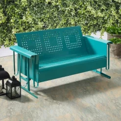 Bates Outdoor Sofa Glider - Turquoise - Crosley 15 Bates Outdoor Sofa Glider - Turquoise - Crosley -Outdoor Furniture Store GUEST 2cae7bd2 dd5a 44cc b9b0 f9814d31cc49